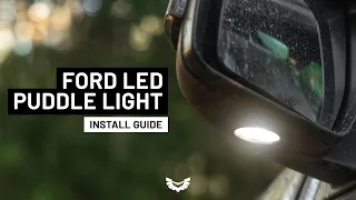 STEDI Ford Ranger & Everest LED Puddle Light | Install Guide