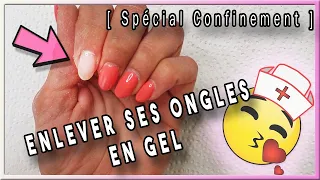 [ DEMO ] DEPOSE DU GEL - Comment enlever ses ongles en gel * Spécial confinement*