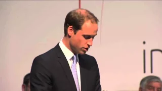 Prince William jokes about Prince Harry's naked photos