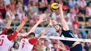 TOP 10 Best Volleyball Spikes by Carson Clark | FIVB Volleyball World League 2017