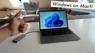 Testing Windows 11 On Base Model M1 MacBook Air  | 2023