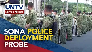 Responsable sa SONA deployment ng COVID-19 positive na pulis, maaaring kasuhan