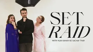 On The Sets Of Hum Kahan Ke Sachay Thay | Mahira Khan | Kubra Khan | Usman Mukhtar | Mashion