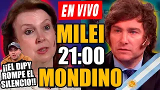 MILEI IMPARABLE y MONDINO CON EL DIPY 🔴 EN VIVO 🔴 ROMPE EL SILENCIO