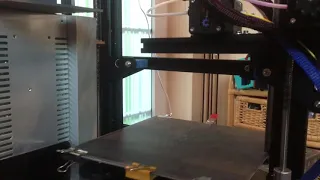 Ender 3 with SKR 1.3 and TMC 2130 in SPI mode and dual Z-axis with one stepper. MGN linear rails.