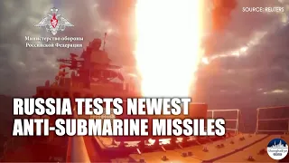 WATCH Russia test its newest anti-submarine missiles in Pacific