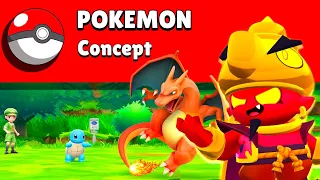 je suis la CIBLE en concept MODE POKEMON sur Brawl Stars