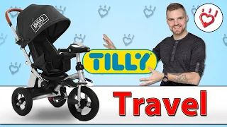 Tilly Travel трехколесный велосипед. Видео обзор 2020 велоколяски Тилли Тревел
