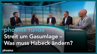 phoenix runde: Streit um Gasumlage – Was muss Habeck ändern?