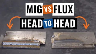 MIG vs Flux Core Welding: Head to Head Real World Testing!