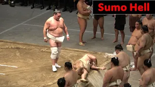 Nishikigi injured; Terunofuji breaks Kirishima (Exclusive footage)