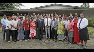 Fijian Minister officiates at the training for Litter Prevention Officer in Central Division