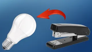 Take a Common Stapler and Fix All the LED Lamps In Your Home | How To Fix or Repair LED Bulb Easily