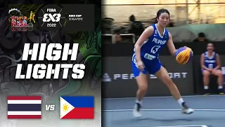 Thailand v Philippines | Women | Highlights | FIBA 3x3 Asia Cup 2022