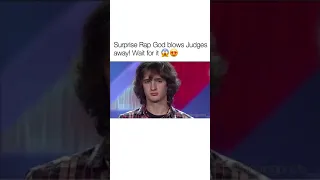 SURPRISE RAP GOD BLOWS JUDGES AWAY!! *MUST WATCH*😍😍