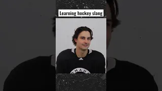 Let’s learn #hockey slang from D1 Hockey player Jonny Tychonick 🤣 #shorts #collegehockey #slang