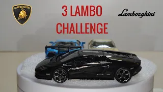 Three Lamborghini Challenge @diecastloonie6055