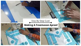 Making A Freemason Apron | Master Mason Apron | Masonic Regalia Apron Tutorial | Wannat Group