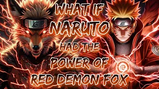What If Naruto Had The Power Of Red demon Fox