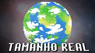 Como a internet está recriando o Planeta Terra no Minecraft (tamanho real)