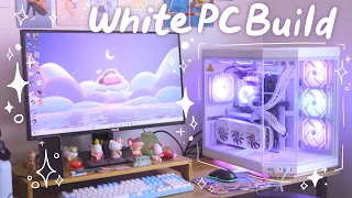 Building my first PC | White Aesthetic, RTX4080 Super, Hyte Y70, Gaming & Productivity build