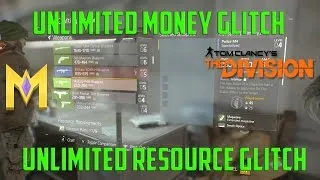 The Division Unlimited Money Glitch/Exploit - Unlimited Resource Glitch - Craft Unlimited!