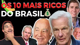 AS 10 PESSOAS MAIS RICAS DO BRASIL NA LISTA DA FORBES