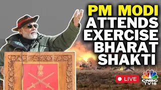 PM Modi LIVE: PM Narendra Modi Attends Exercise Bharat Shakti In Pokhran, Rajasthan | N18L