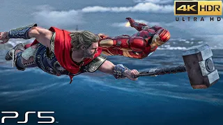 Marvel's Avengers - Thor ENDGAME Gameplay PS5™ [4K 60FPS]