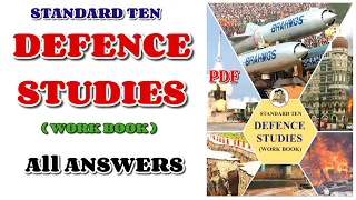 defence studies workbook std 10 answers vikas | vikas defence studies journal std 10th answers 2024