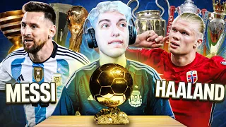 POR ESTO MESSI SE MERECE EL BALON DE ORO 2023 - COMPARACION CON HAALAND