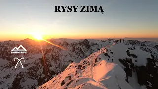 Tatry: Rysy zimą + zachód słońca (Tatrzańskie eksploracje #5)