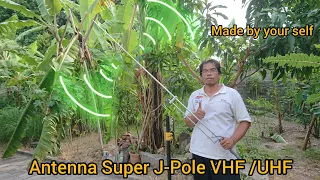 Tutorial Antenna Super J-Pole 1/2 wave by YC2YIZ