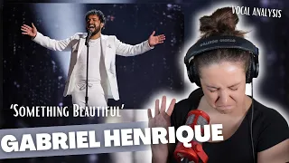 GABRIEL HENRIQUE Something Beautiful (AGT) | Vocal Coach Reaction (& Analysis) | Jennifer Glatzhofer