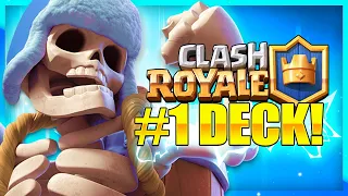 Impossible to STOP THIS! New Strongest Giant Skeleton Deck in Clash Royale!