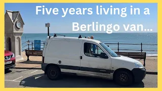 Vanlife: five years living in a tiny Citroen Berlingo