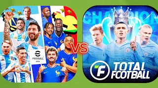 TOTAL FOOTBALL VS EFOOTBALL 2024 COMPARISON: GRAPHICS, ANIMATION, GAMEPLAY..