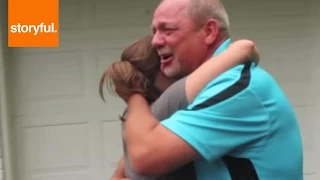 Daughter Surprising Stepdad With His Old Porsche