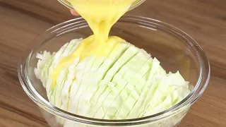 I have never eaten such a delicious cabbage! Easy cabbage recipe!