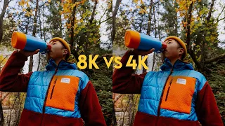 4K vs 8K - Can you see the difference?? Canon R5