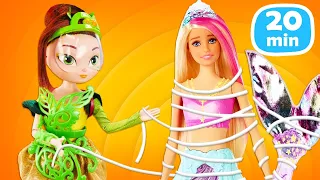 Куклы Сказочный Патруль встретили Барби русалку на пикнике | Сборник видео для девочек
