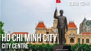 Ho Chi Minh City - Centre (District 1) - 🇻🇳 Vietnam [4K HDR] Walking Tour