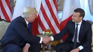 'Clasp, yank, release': the great Donald Trump handshake tracker