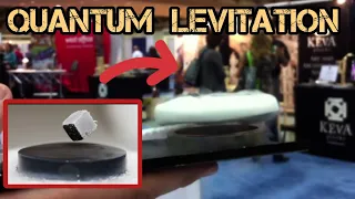 Quantum levitation (locking) explained - Quantum locking superconductor -