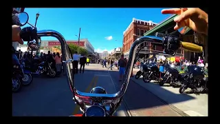 Lone Star Rally 2018 Galveston Texas on a Harley-Davidson