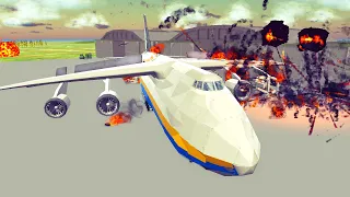 Emergency Landings. How survivable are they? | Besiege