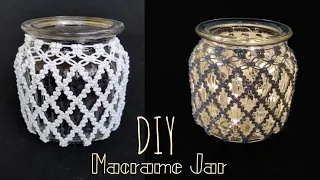 Easy to Make Macrame Jar | Step by Step Tutorial