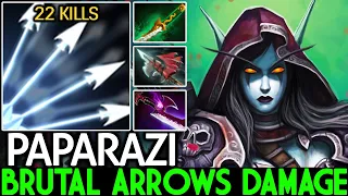 PAPARAZI [Drow Ranger] Brutal Arrows Damage Free Hit Multishot Dota 2