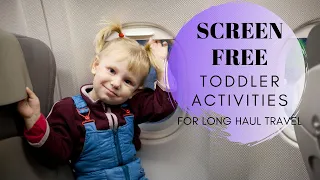 TRAVEL ACTIVITIES FOR TODDLERS