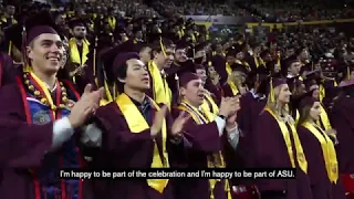 The voice of ASU commencement | Arizona State University